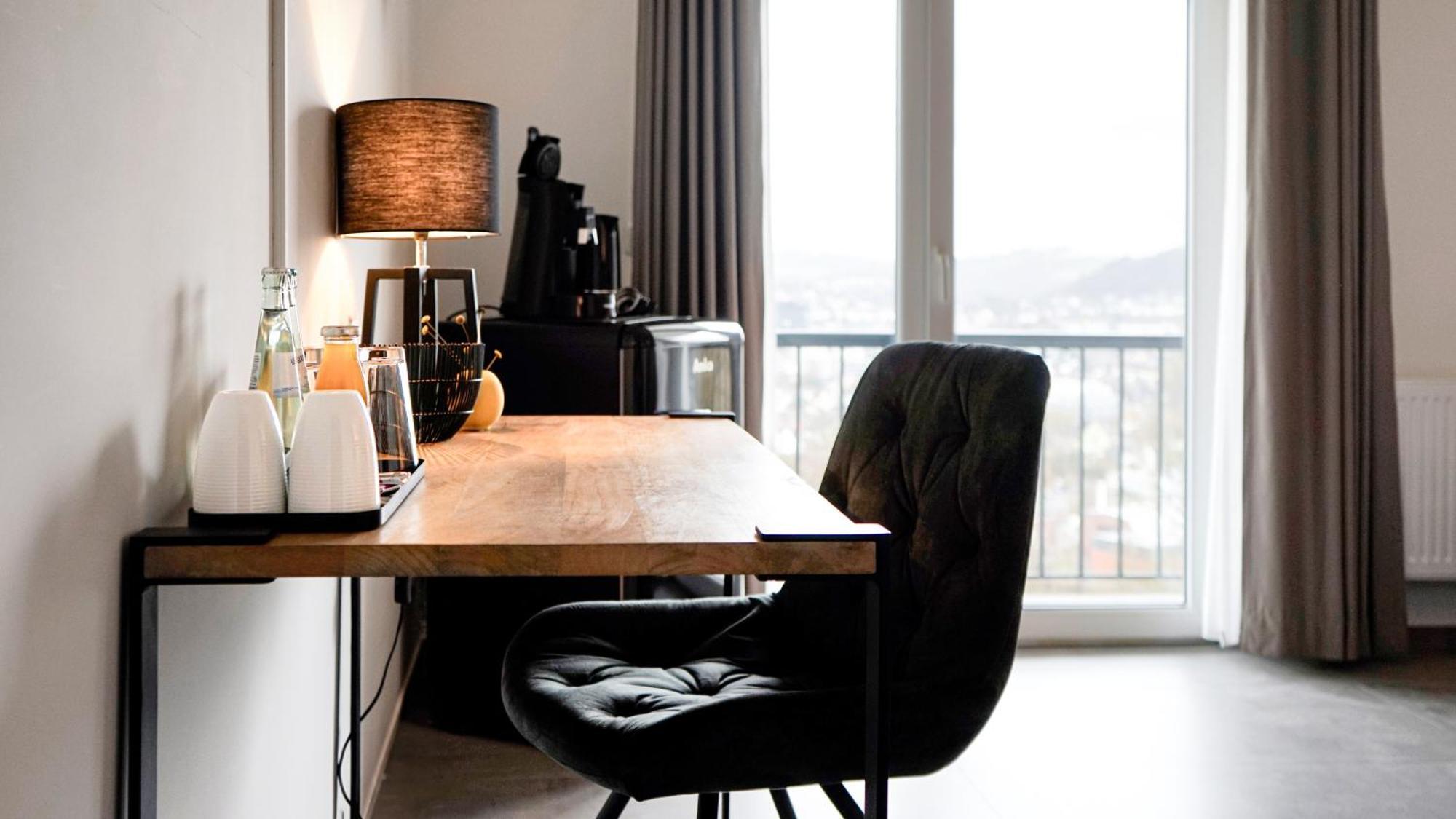 Si-View Doppelzimmer Mit Balkon Zimmer 1 - Hotel Siegen Kültér fotó