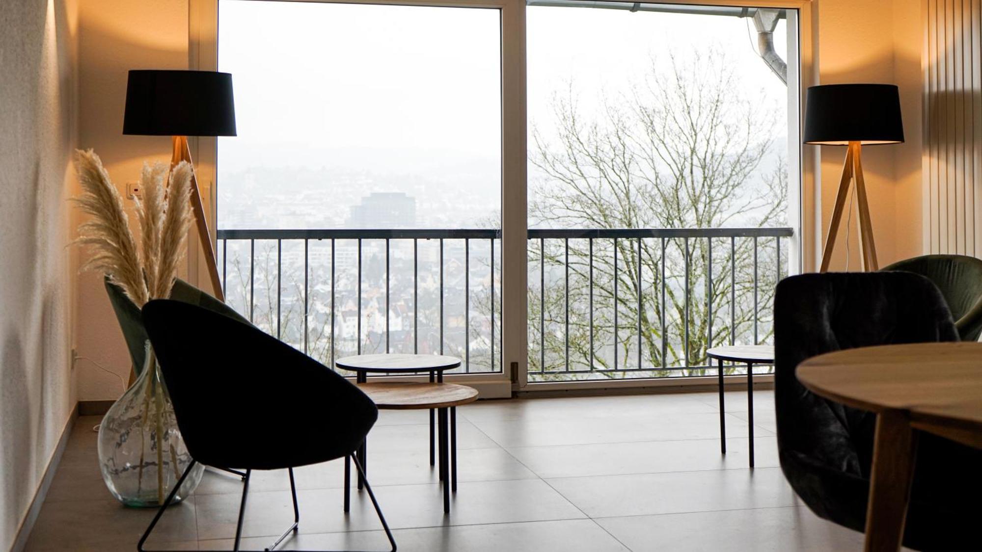 Si-View Doppelzimmer Mit Balkon Zimmer 1 - Hotel Siegen Kültér fotó